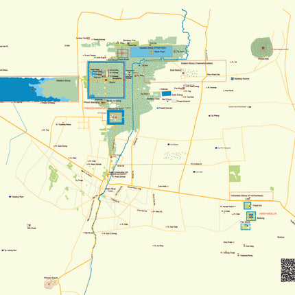 Temple location Map