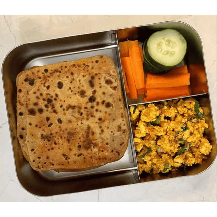 Packed Vegetarian Lunch