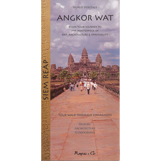 Angkor Wat Walk-Thorugh Map (English, French,German, Japanese & Korean)